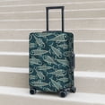 thumbnail image 5 of Yiaed Fish Style Print Travel Luggage Cover Suitcase Protector Fits 18-32 Inch Luggage Wheel Covers Patterned Elastic Luggage Anti-scratch（No luggage）-Small, 5 of 5