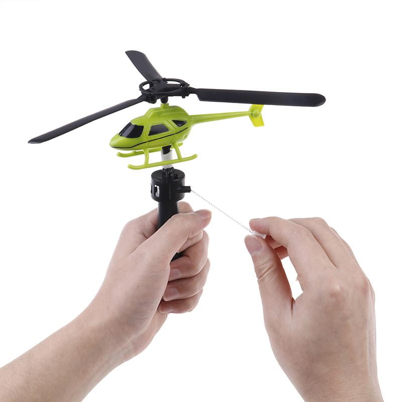 Children Aviation model Handle Pull Plane Outdoor Toys For Baby Helicopter ToyIU 
