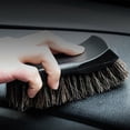 thumbnail image 2 of Car Seat & Cushion Interior Soft Cleaning Brush with Horsehair Bristles Lot O4, 2 of 9