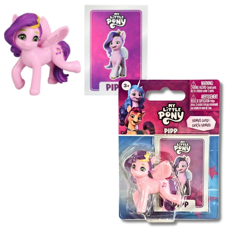 My Little Pony Collectable Set of 5 Figueres with Bonus Card