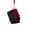Green, variant on Christmas Gift Box Ornament, Hanging Present Box Decoration, Velvet Surface with Ribbon Bow, Lightweight & Reusable Festive Decor for Christmas Tree, Shelf and Entryway Holiday Display,Red