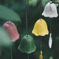 thumbnail image 4 of CreativeArrowy Retro Small Wind Chimes Outdoor, Iwachu Cast Iron Temple Wind Bell Memorial and Sympathy Wind Chimes for Outside or Indoor Good Luck for Garden, Patio, Balcony, 4 of 9