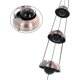 thumbnail image 2 of Temple wind chime, red copper wind chimes with 3 bells, Feng Shui wind chimes for home outdoor decoration, a large memorial wind chime for someone who, 2 of 5