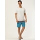 thumbnail image 4 of Lars Amadeus Pantalones cortos de bloque de color de verano pahombre Pantalones cortos de plapanadar con racon cordón rojo azul 36, 4 of 6