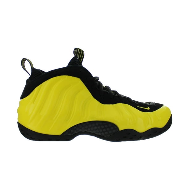 nike foamposite yellow and black