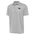 thumbnail image 2 of Men's Antigua White/Gray Baltimore Ravens  Rings Polo, 2 of 3
