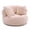 Pink, variant on Miniyam 45"x40"x24" Corduroy Bean Bag Chair, High-Density Foam Fill, Ergonomic Back Support (Pink)