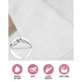 thumbnail image 6 of Black Coastal Kitchen Dish Towels for Drying Dishes Set of 4, Coral Starfish Seaside Summer Beach Waffle Weave Microfiber Hand Tea Bathroom Towels Quick Dry & Absorbent Towel 15.7x23.6, 6 of 7