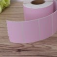 thumbnail image 2 of Thermal Printer Labels Colorful Labels Thermal Transfer Labels Printer Paper Self-Adhesive Blank Stickers for Office Kitchen Milk Tea Shop (Pink), 2 of 6