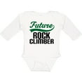 thumbnail image 3 of Inktastic Future Rock Climber Boys Long Sleeve Baby Bodysuit, 3 of 5