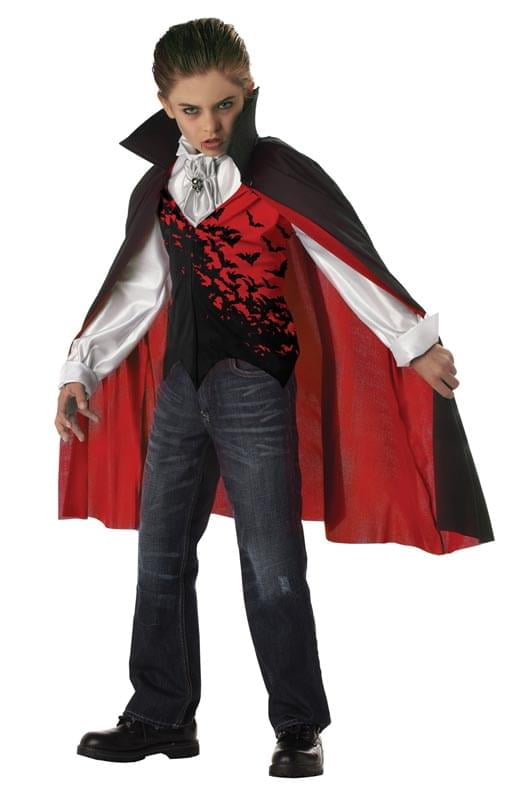 Prince Of Darkness Dracula Vampire Child Costume - Walmart.com