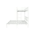thumbnail image 5 of Triple Bunk Beds, Metal Twin XL over Twin & Twin Bunk Bed for 3,  Triple Bunk Can be Separated into 3 Beds (White), 5 of 10