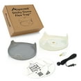 thumbnail image 5 of Aspectek Sticky Dome Flea Trap, Indoor Bed Bug and Flea Killer with 2 Glue Discs, Odorless, Safe for Family and Pets, 2-Pack, 5 of 8