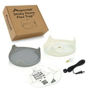 Aspectek Sticky Dome Flea and Bed Bug Trap, 2 Glue Discs, 1-Pack