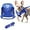 Blue, variant on Step in Dog Harness and Leash Set,Reflective Adjustable Soft Mesh Breathable Pet Vest Dog Harnesses Set, No Chock No Pull Padded Puppy Harnesses for Small Dogs and Cats