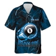 thumbnail image 3 of Customize Name Team Name Bowling Hawaii 3D Shirts for Men and Women, Bowling Hawaiin Shirts for Bowling Team, gift for Team (Pink, M), 3 of 9