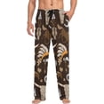 thumbnail image 4 of Western Cow Horse Ghost Pajama Pants, Men's Lounge Pants Light with Drawstring and Pockets, Christmas New Year Birthday Father's Day Gifts, Medium, 4 of 7