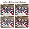 thumbnail image 7 of ODIKA Door Patriotic Distressed Burst Generic Stars Vintage Front Striped Refined Easy Care Kids Safe for Small Living Room, Playroom, Bedroom, 7 of 7