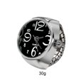 thumbnail image 6 of Honrane Finger Watch Mini Adjustable Elastic Strap Quartz Movement Jewelry Clock Women Men Finger Watch Daily Wear, 6 of 8