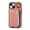 Pink, variant on Wallet Case for iPhone 15, with Wrist Strap 360 Rotating Finger Ring Flip Zipper PU Leather Stand Card Slots Shockproof Drop Protective Phone Cover Girls Women Magnetic Buckle, Pink