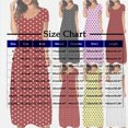 thumbnail image 4 of Meichang Robe Maxi pour Femme Été à Pois Manches Courtes Col Rond Longue Robe Grande Taille Coupe Ample Robes T-Shirt Décontractées Plage Vacances Robes, 4 of 6