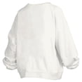 thumbnail image 3 of Women's Pressbox  White Virginia Tech Hokies Janise Fleece Sweatshirt, 3 of 3