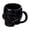 Black, variant on White Skull Shaped Ceramic Coffee Mug 19 oz, Large Novelty Mug with Handle for Tea Hot Chocolate, Halloween Skull Drinking Cup for Home Office Party Decor