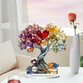 thumbnail image 4 of Acrylic Decorations, Colorful Tree Home Bedroom Study Desktop Ornaments Assembly Props Decorations, 4 of 6