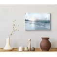 thumbnail image 3 of wall26 Canvas Print Wall Art Washed Out Gray Sunset Beach Shoreline Nature Wilderness Photography Modern Art Rustic Scenic Colorful Multicolor for Living Room, Bedroom, Office - 12"x18", 3 of 5