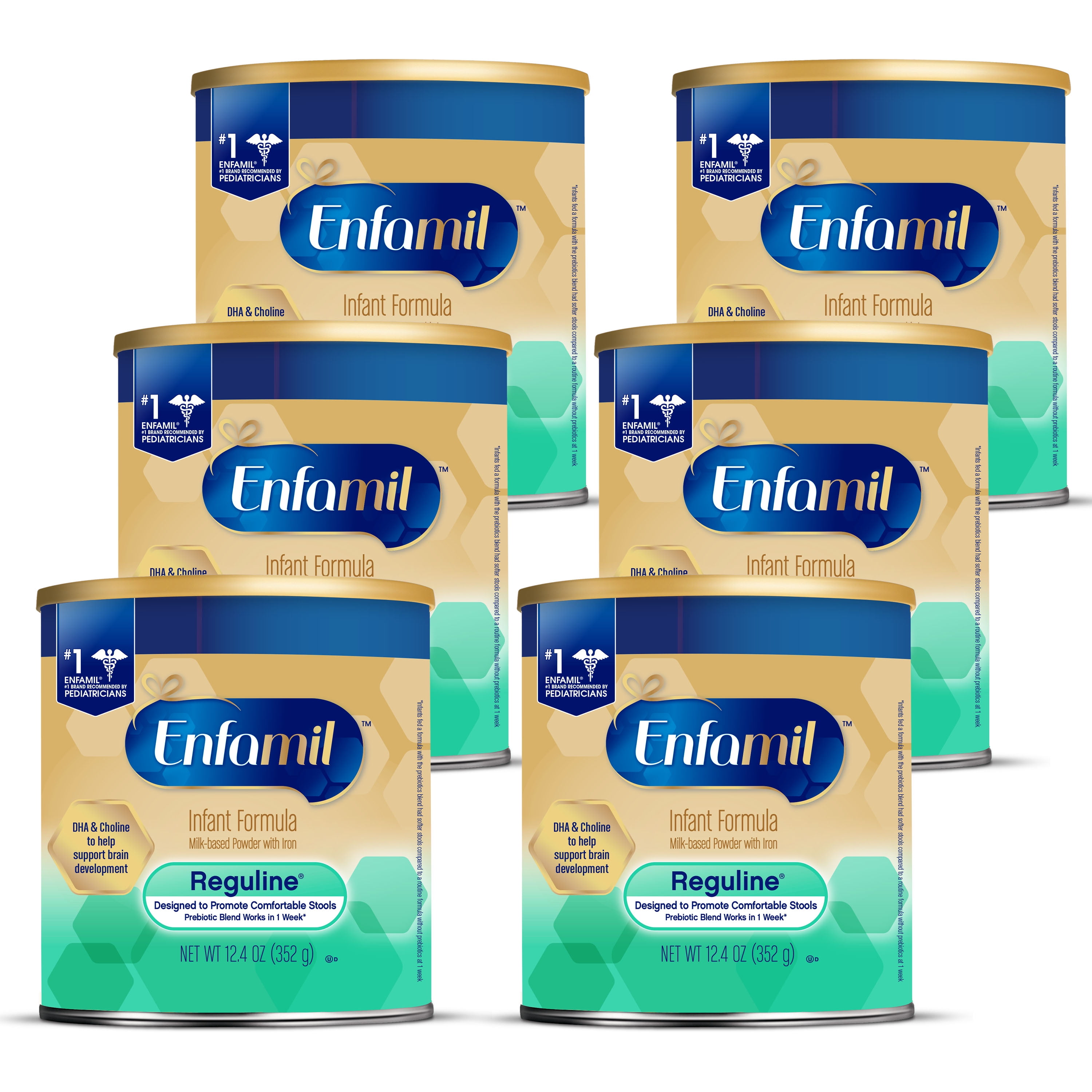 Enfamil Reguline Baby Formula, Designed for Soft, Comfortable Stools