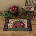 thumbnail image 6 of Park Designs Red House Hooked Rug Runner - 24" x 72", 6 of 6