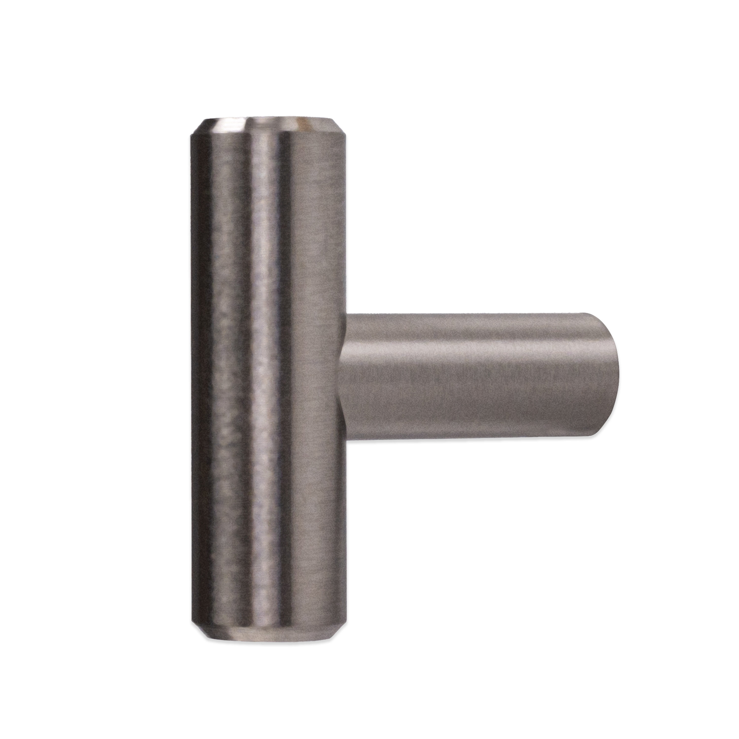 (2 pack) Better Homes & Gardens 1-9/16" (40 mm) Bar Knob, Satin Nickel, 2 Pack