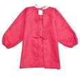 thumbnail image 5 of Paint Smock Apron for Painting Long Sleeve Pink Apron Pair With a Pocket Art Supplies for Kids 2-4 Years for Girls, 5 of 9