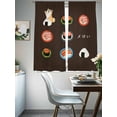 thumbnail image 5 of Sheer Curtains 72 Inches Long 2 Panels Set, Window Sheer Curtains for Living Room/Bedroom, Light Filtering Rod Pocket Curtain 52''x72''x2, 5 of 8