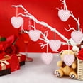 thumbnail image 2 of Specollect 4 Pcs Valentines Day Heart Pendant Red 3D Foam Hearts Wedding Party Decoration Romantic Ornament, 2 of 9