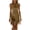 Khaki, variant on Qiopertar Velvet Dress for Women Vintage Fringe Sleeveless Lapel V Neck Tassel Dress Casual Boho Party Cocktail Evening Formal Elegant Retro, Red M