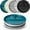 as shown, variant on Dividing Children's Tableware Set, 3-Compartment Fiber Plate for Breakfast and Dessert, Space-Saving and Microwave Safe Tableware for Family Use