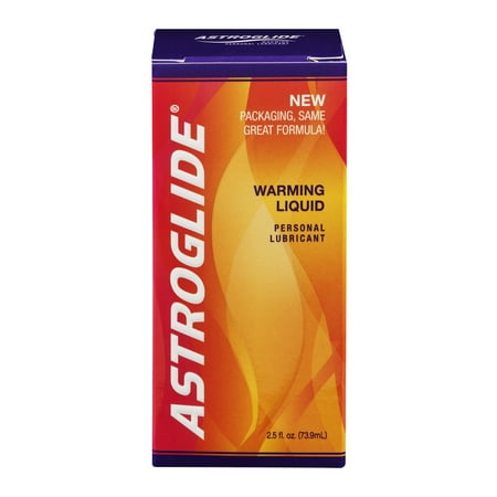 Astroglide Warming Personal Water Based Lubricant - 2.5 oz