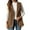 Brown, variant on ZACPNCV Long Vest for Women Sleeveless Button Down Plush Hooded Vest Winter Outerwear Vest Coat