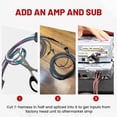 thumbnail image 4 of Amplificador de radio de coche, subwoofer, arnés en T para Toyota Camry, 4 of 7