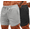 Black/Grey, variant on COOFANDY Men's Workout Athletic Shorts 2 Pack 7" Active Gym Shorts with Pockets -