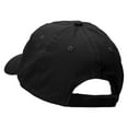 thumbnail image 3 of Gentleman's Smile Low Profile Velcro Strap Washed Cap - Black OSFM, 3 of 5