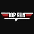 thumbnail image 2 of Junior's Top Gun Red and White Movie Logo Racerback Tank Top, 2 of 5