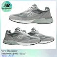 thumbnail image 2 of Size 12 - New Balance 993 Gray White, 2 of 6