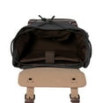thumbnail image 4 of KAUKKO Mochila de Lona Vintage-Gran Capacidad, Multifuncional Durable Mochila para Exteriores-NEGRO, 20L, 4 of 4
