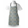 thumbnail image 3 of Geometric Apron Abstract Lines Retro Design Elements Nostalgic Illustration Geometry Inspirations, Unisex Kitchen Bib Apron with Adjustable Neck for Cooking Baking Gardening, Multicolor, by Ambesonne, 3 of 3