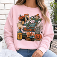 thumbnail image 3 of Halloween Shirt, Vintage Spooky Sweatshirt, Trick Or Treat Pumpkin Hoodie, Ghost Witch Graphic Tee, Fall Party Gift, Stay Spooky Outfit, 3 of 9