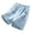 F17 Light Blue4, variant on Likimi Toddler Girls Shorts With Pocket Fashionable Cartoon Print Elastic Waist Breathable Summer Shorts Light Blue2 Size 4-5 Years