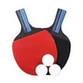 thumbnail image 2 of Hmount Deeroll Table Tennis Racket Set Long Handle 1 Pair Professional Table Tennis Ping Pong Racket Paddle Bat Set(Long Handle), 2 of 7
