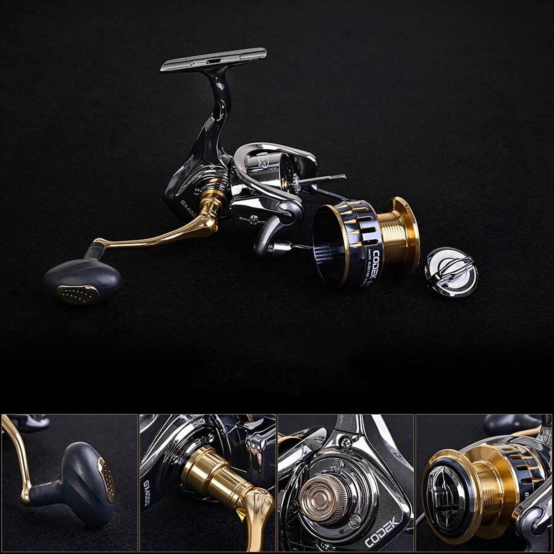 Spinning Reels 13+1BB Ultra Smooth Powerful Fishing Reel Aluminum Alloy Spool